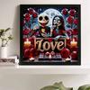 DIY Diamond Painting Round Diamond Jack and His Partner Full Diamond Mosaic Home Decoration Painting Cross Stitch Kit