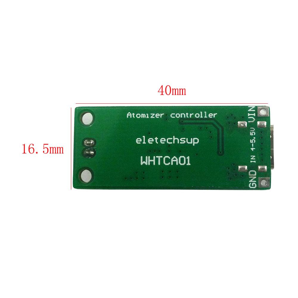 DC 3.7-5.5V Type-C Mini Humidifier DIY Kit  Atomizing Humidifier Module +Atomizer Sheet +Humidifier Cotton Stick Green