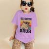 Fashion Kids T-Shirt Six Seven 67 Meme Graphic Print Boy and Girl Tees Top Summer Short Sleeve O Neck Casual Outdoor Kids Clothing