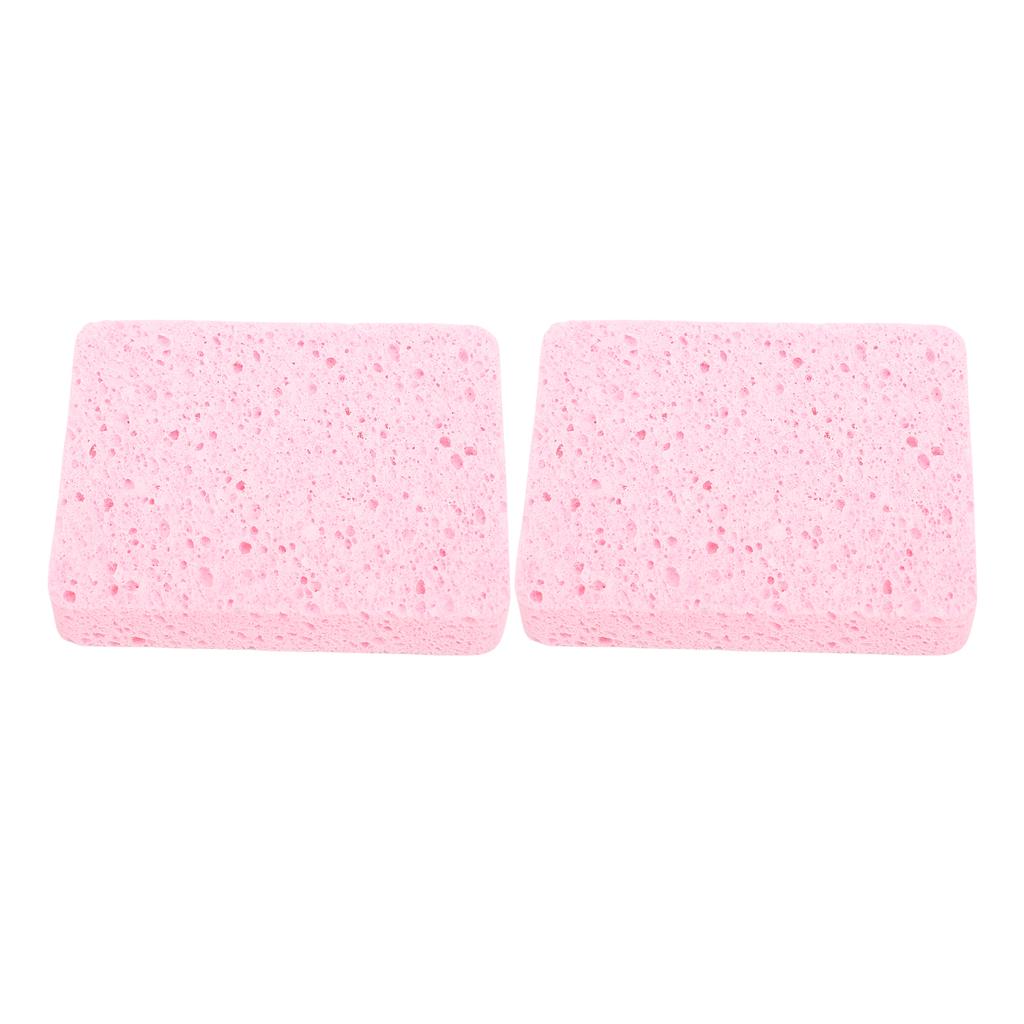 2PCS Rectangle Artist Sponges High Elasticity Reusable Portable Art Water Absorbent Sponge with Storage Box for Painting