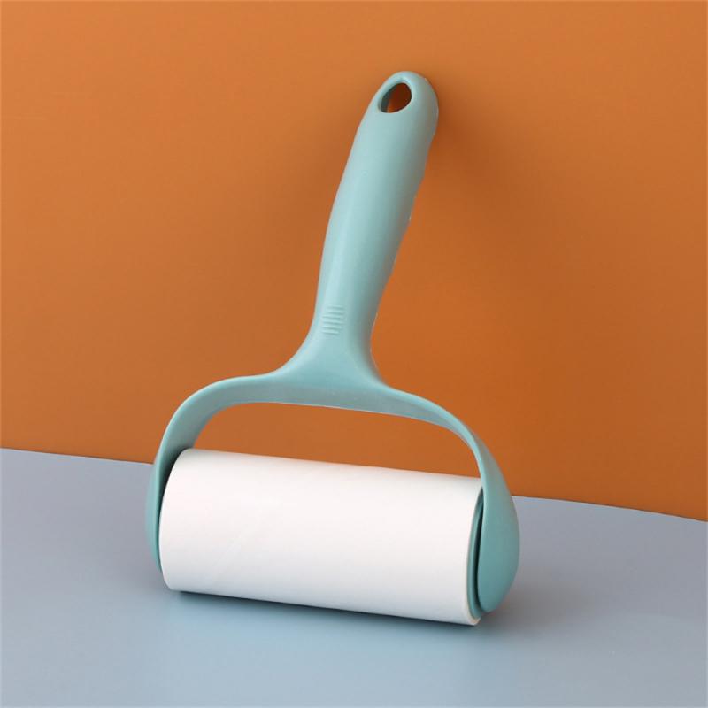 

Разрываемая рулонная бумага липкий роликовый пылеулавливатель для шерсти домашних животных, одежды, ковров, сменная чистящая щетка, аксессуары