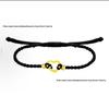 Golden Heart 999 Pure Gold Luck Bead Peach Heart Bracelet - 5D Hard Gold Rulu Tong Heart Shape Gift