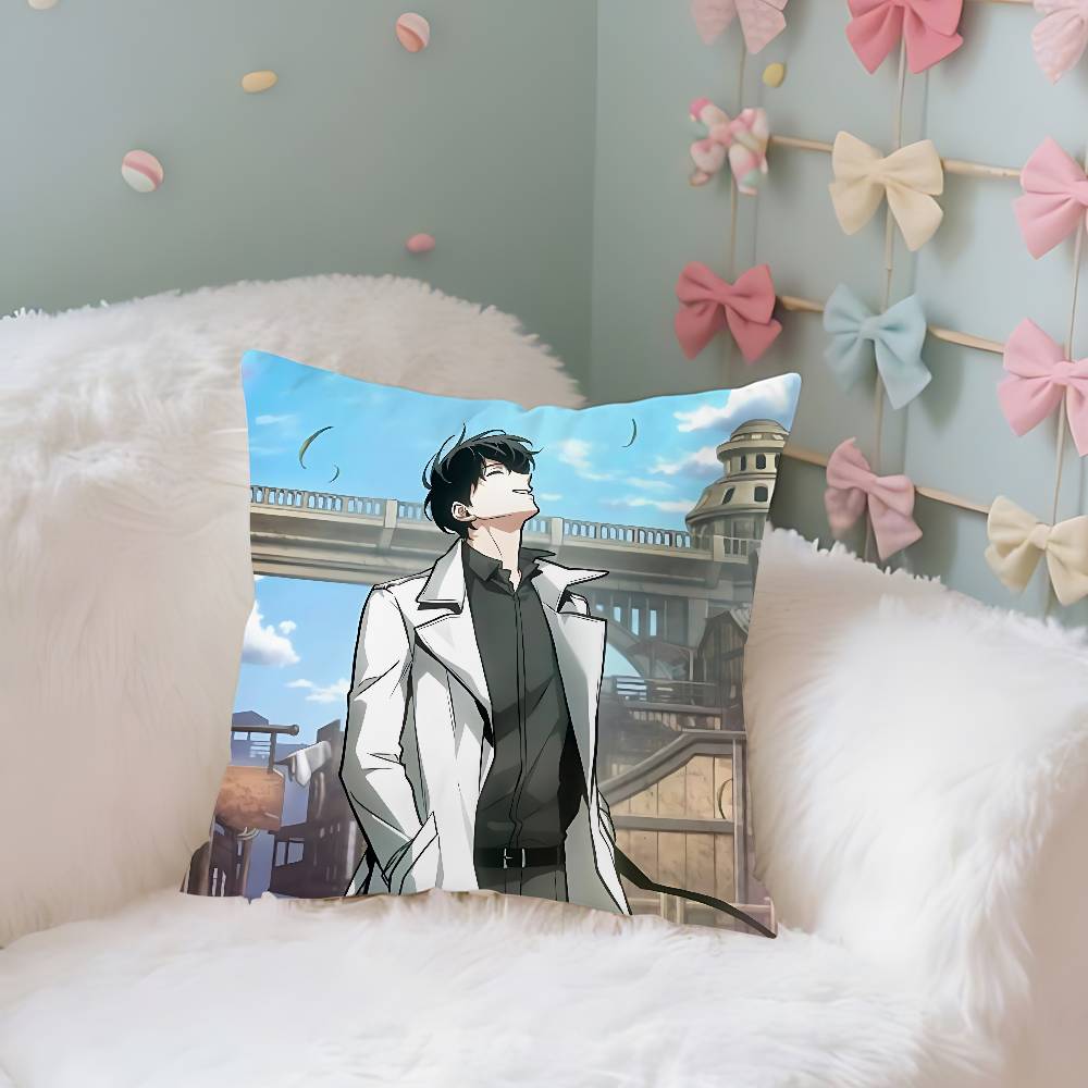 Kim Dokja ORV Case Plush Fabric Soft Pillowcase Double Sided Print Cushion Cover Household Gifts