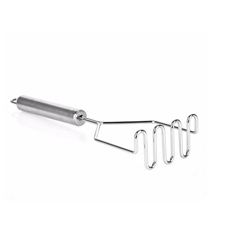 Manual Potato Masher For Smooth Mashed Potatoes Stainless Steel Creative Kitchen Gadgets Protect Hands Fruit