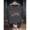 Short Sleeve T-Shirt Casual Round Neck Breathable Summer Casual Attire Suitable for Summer Events Minimalis