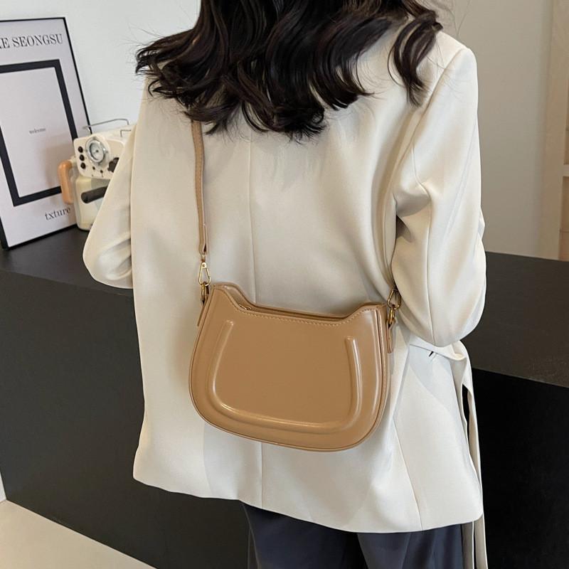 Small Batch Design High Quality Texture Women s Tote Bag With Dual Shoulder Straps абрикосовый