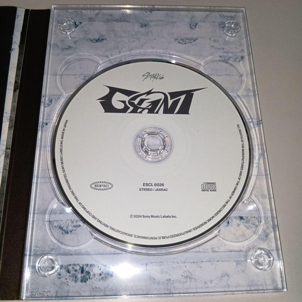 [USED] GIANT StrayKids First Press Limited Edition B