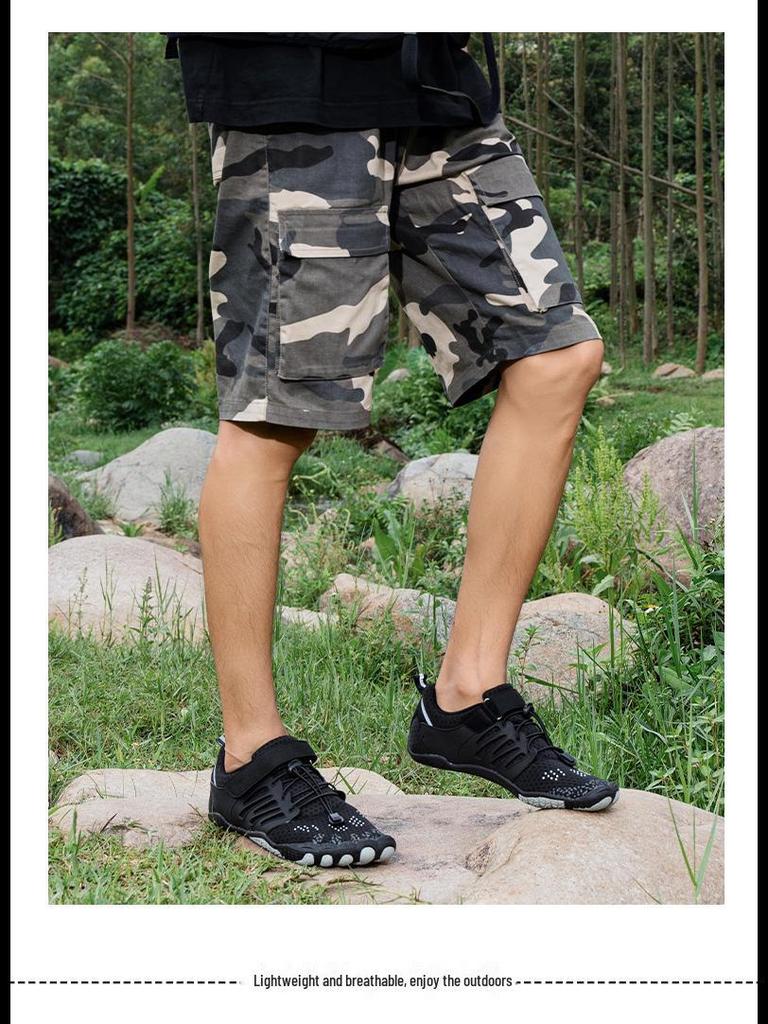 Cross-Border Quick-Drying Non-Slip Shoes: Outdoor, River Tracing, Beach, Swimming, Five-Toe, Indoor Fitness Shoes