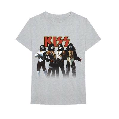 KISS cd hoes STANCE LOGO LOVE GUN Officieel SHIRT 2XL Nieuw peter gene ace paul Unisex T-shirt