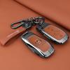 ZJH5   Leather Smart Remote Key Protector Car Key Case Cover For Mercedes Benz A C E S GLC GLE GLB W204 W205 W206 W212 W213 W221 W223