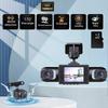 Full View Car Dashcam System 360° Panoramic Recording 4k Definition 1080p