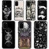 Occult Witchcraft Moon Gothic Witch Cover For Samsung Galaxy S22 Ultra S21 S20 FE Note 20 S8 S9 S10 Note 10 Plus Phone Case