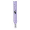 2 in 1 Electric Nail Drill with Light for Manicure Rechargeable Ergonomic Handle Multifunctional Electric Nail File
