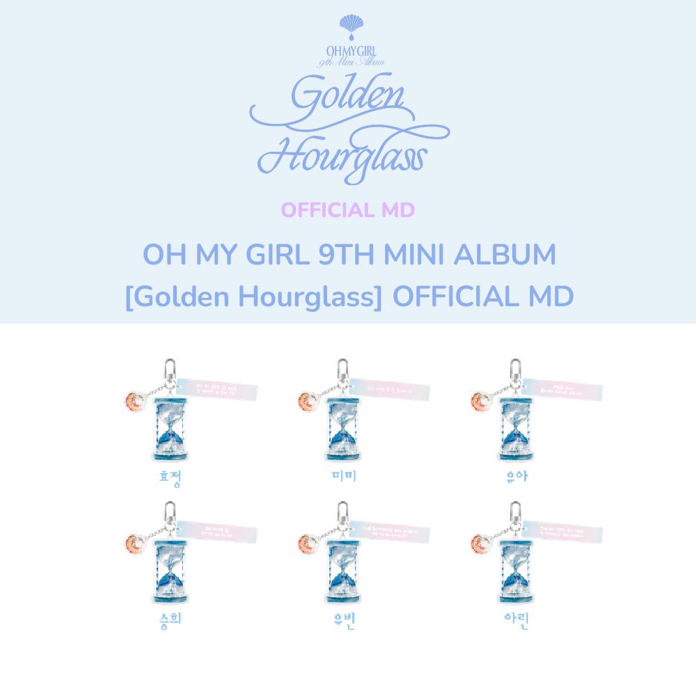 

Акриловый брелок OH MY GIRL Golden Hourglass Hourglass Hyojung