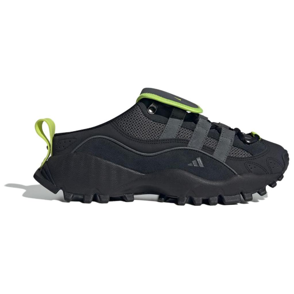 Adidas Seeulater Mule Comfortable Versatile Anti-Slip Closed-Toe Slippers Unisex Slippers Black JR2456