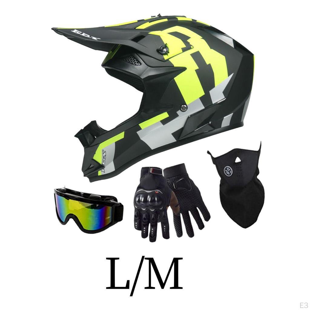 Full Face Bike Helmet Shockproof Impact Resistant Accessories Cycling