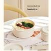 MOMO NATURI Microwaveable Round Bento Box Set