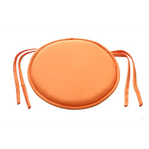 

1 шт. полиэстер кухонный стул подушка подушка офис противоскользящая сад с завязками конфетный цвет подушка для сиденья обеденная круглая форма 30*30