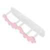 Eyelash Tweezer Holder 8 Hole Pink Thickened Plastic Lash Extension Tweezers Stand for Beauty Salon