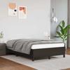 Vidaxl Bed Frame Without Mattress Brown 120X190 Cm Eco Leather