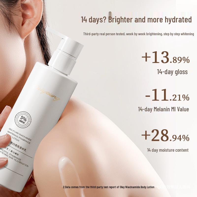 Olayyuan Niacinamide Hydrating Body Lotion for Whitening & Long-lasting Fragrance