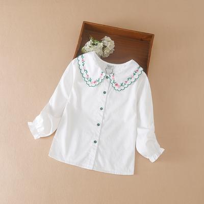 Girls Blouses Long Sleeve Shirts for Children Floral Clothes for Kids Girl School Girl Outfit