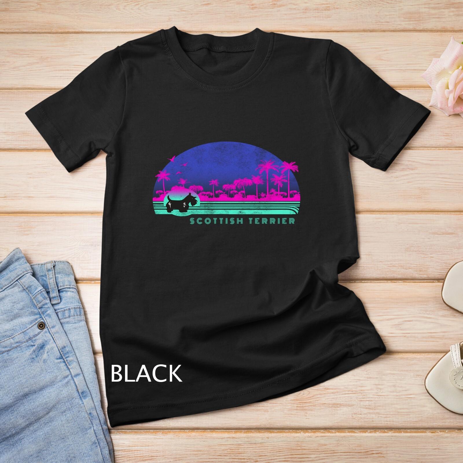 Buchanan Scottie Dog Scottish Terrier Scotty Tartan Plaid Unisex T-Shirt Mens Womens Tees Top XL