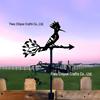 Weather Vane Ornament: Outdoor Wrought Iron Spray-Painted Roof Decoration Metal Craft