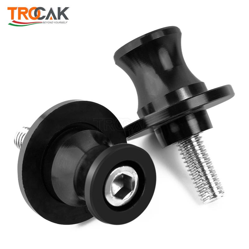 For Suzuki GSXR 1000 750 600 K1 K2 K3 K4 K5 K6 K7 K8 K9 K11 Motorcycle Swingarm Spools 8MM Stand Screws M8 Aluminum Accessories