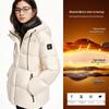 Aolaiyi Star Ring Series Women's Detachable Hooded Goose Down Puffer Jacket