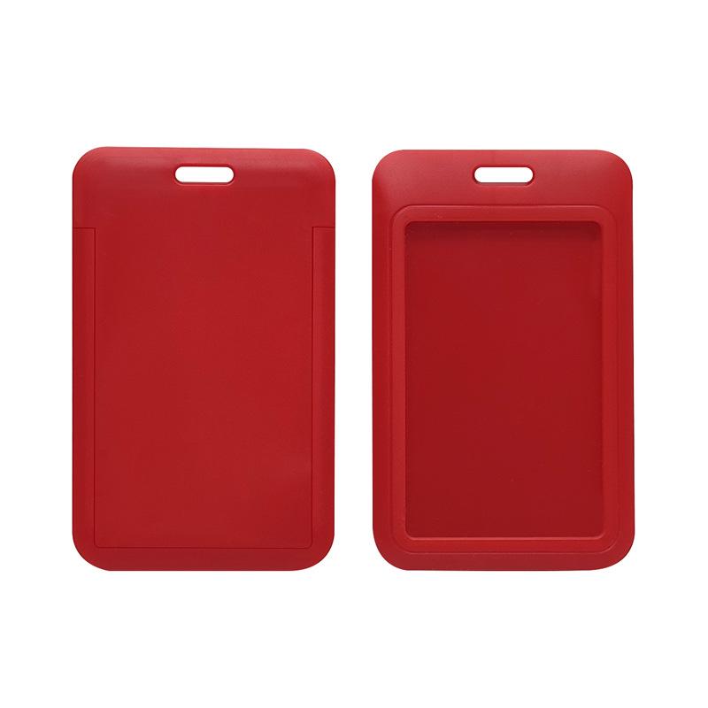 Cartoon-Colored ABS Plastic Slide-In Badge Holder for ID Cards