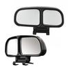 Car Blind Spot Mirror Blind Spot Mirror ABS and Glass Black Car Side Convex Mirror SUVs Trucks and Vans Left or Right