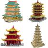 Handmade DIY Wooden Jigsaw Puzzle: Dragon Boat Racing Model Toy