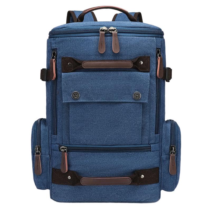 Men's Canvas Multi-functional Backpack