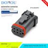 DT16-6SB-KP01 Waterproof 6-Pin Headlight & Sensor Wiring Harness Connector for Construction & Agricultural Machinery