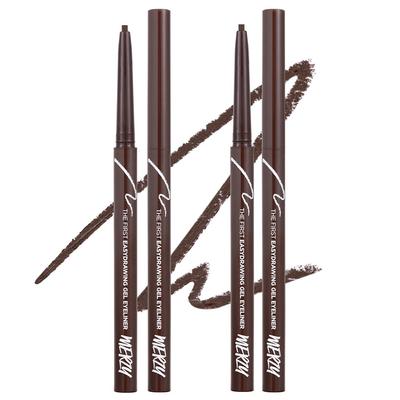 Merge the First Easy Drawing Gel Eyeliner 0.14g, EG3 Maroon, 2 Pcs.