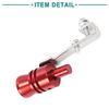 ACROPIX Turbo Sound Exhaust Muffler Pipe L Size Red 2pcs