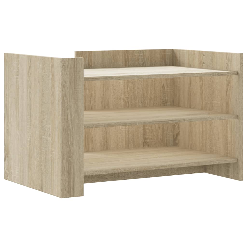 Coffee Table Sonoma Oak 80 x 50 x 50 cm Particleboard