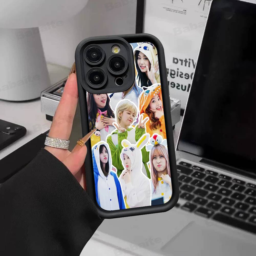 Kpop T-TwiceS Phone Case For Iphone 17 16 Pro Max 15 14 13 12 11 Plus Cover Soft TPU