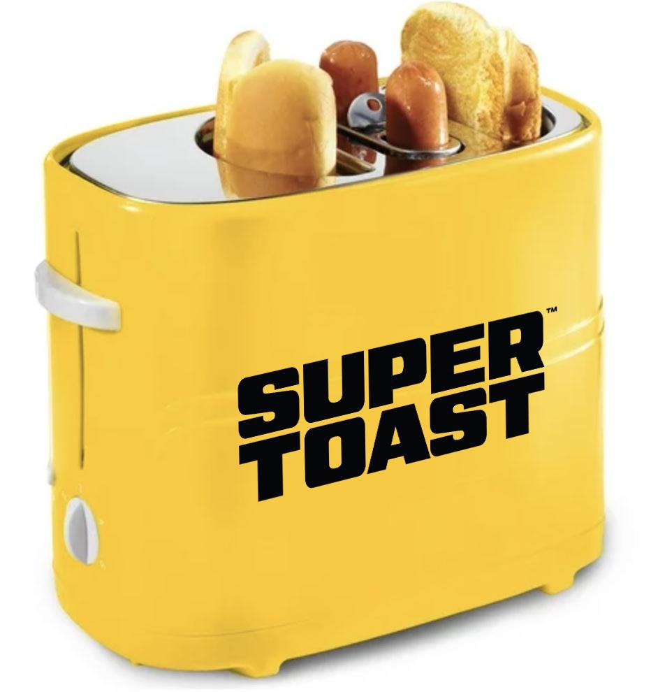 

Тостер для сніданку 3-в-1: Тостер, Сендвічниця та Хот-дог мейкер