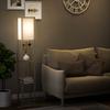 3-Tier Floor Lamp, Floor Light with Storage Shelf, Reading Standing Lamp with Acrylic Shade for Living Room, Bedroom, Kitchen, Dining Room, Office