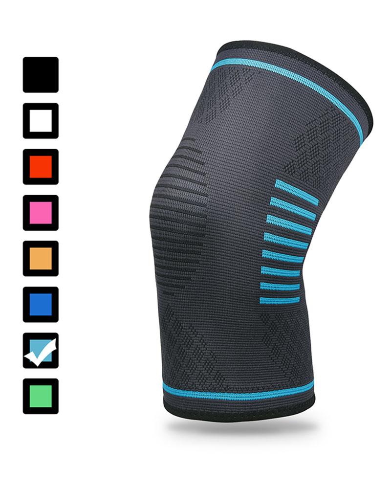 Knee Pads  Four-Elastic Non-Slip Warm Nylon Knitted Protective Gear Outdoor Cycling Mountaineering