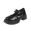 Japanese with Skirt Jk Uniform Shoes Shallow Mouth Thick Sole Mary Jane Single Shoes Women's Autumn New British Style Small Leather Shoes