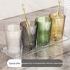 Elegant Toothbrush Holder Set: Couple Bathroom Tooth & Mouthwash Cups