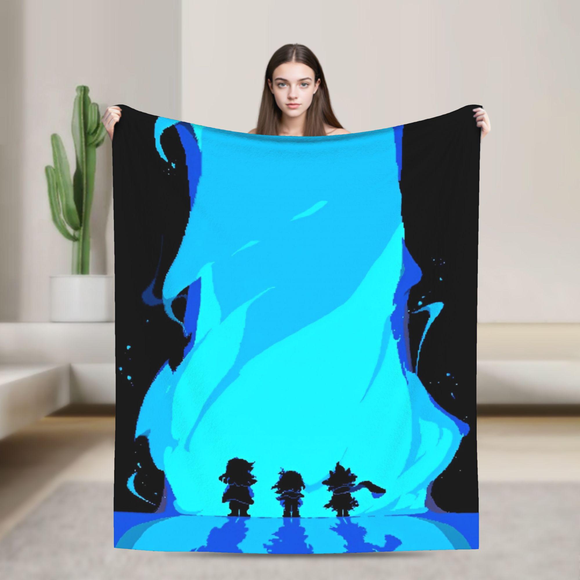 Ralsei - Deltarune  Blanket  Flannel Awesome Warm Throw Blanket for Bedding Lounge Spring/Autumn 150x180cm