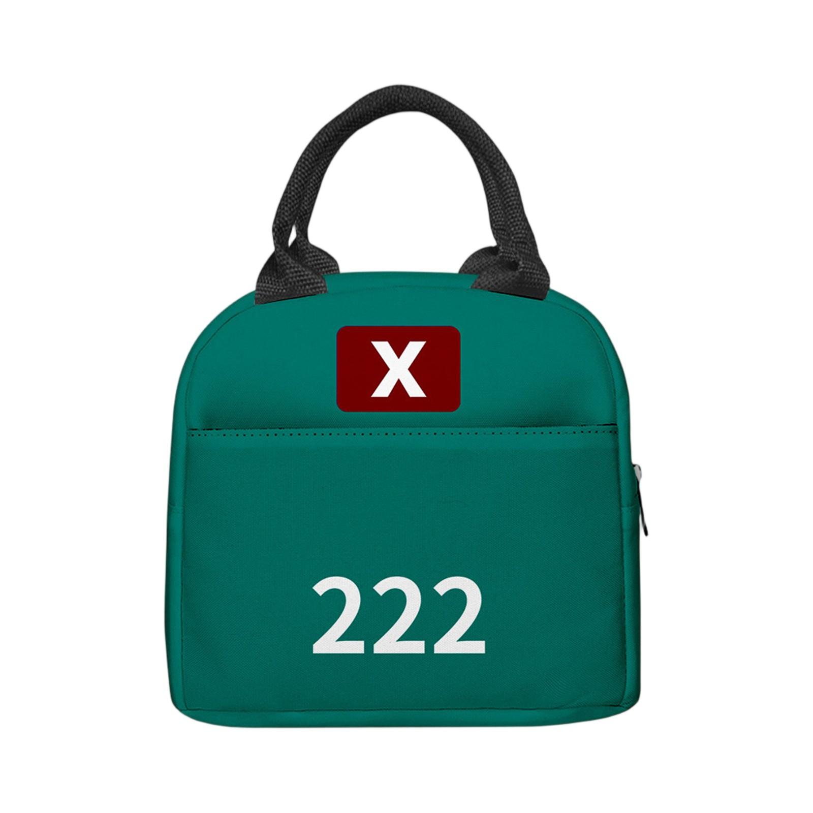 Сумка для ланча для учеников начальной и средней школы изолированная сумка-холодильник One Size 1123₽