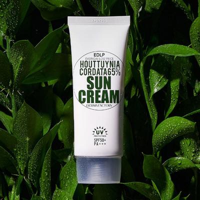 Dermafactory EDLP Houttuynia Cordata 65% Αντηλιακή κρέμα 50g SPF50+, PA+++