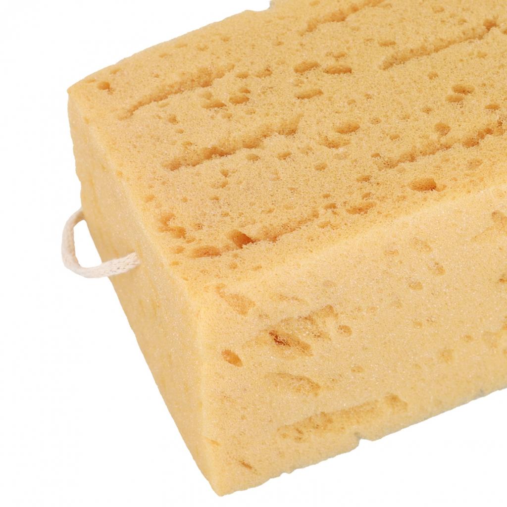Convenient Package Car Washing Sponge Sponge Yellow