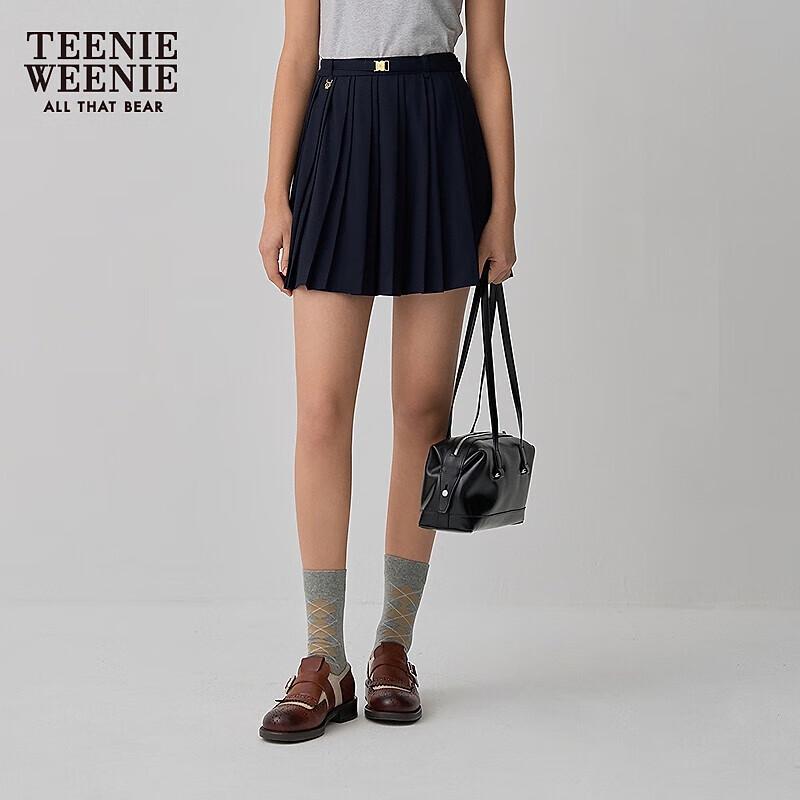 

Teenie Weenie Women s Pleated A-line Mini Skirt S