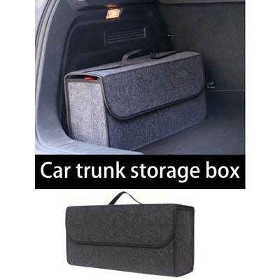 1 Stück Faltbare Auto Kofferraum Aufbewahrungsbox, Auto Innenraum Organizer